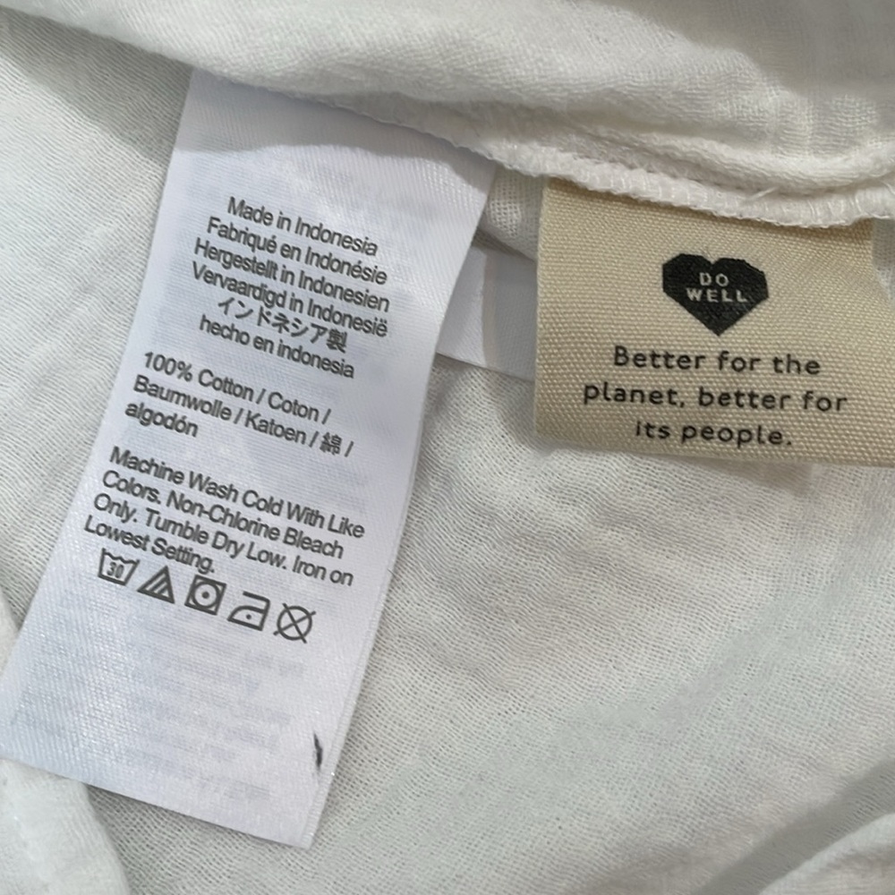 Madewell White Button Down Shirt - Picture 7 of 8